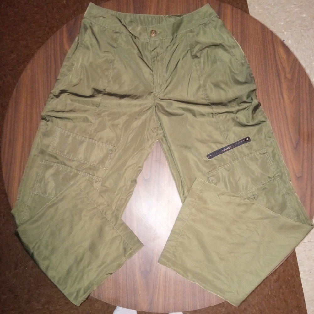 Olive Green Cargo Pants
